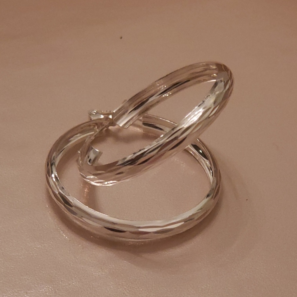 Silver 925 earrings - Picture 4 of 4
